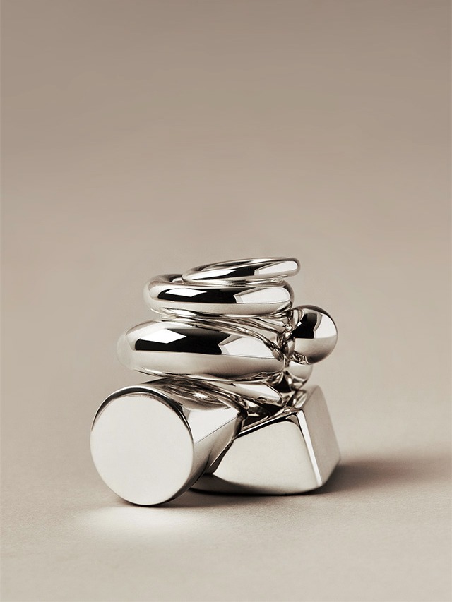 Silver rings