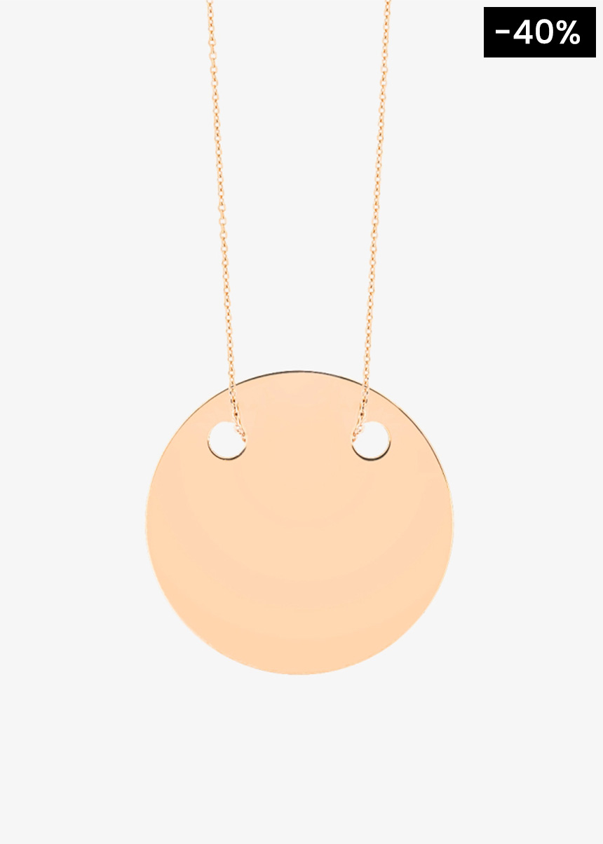 baby disc on chain