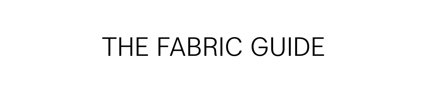 Girlfriend Collective Fabric Guide
