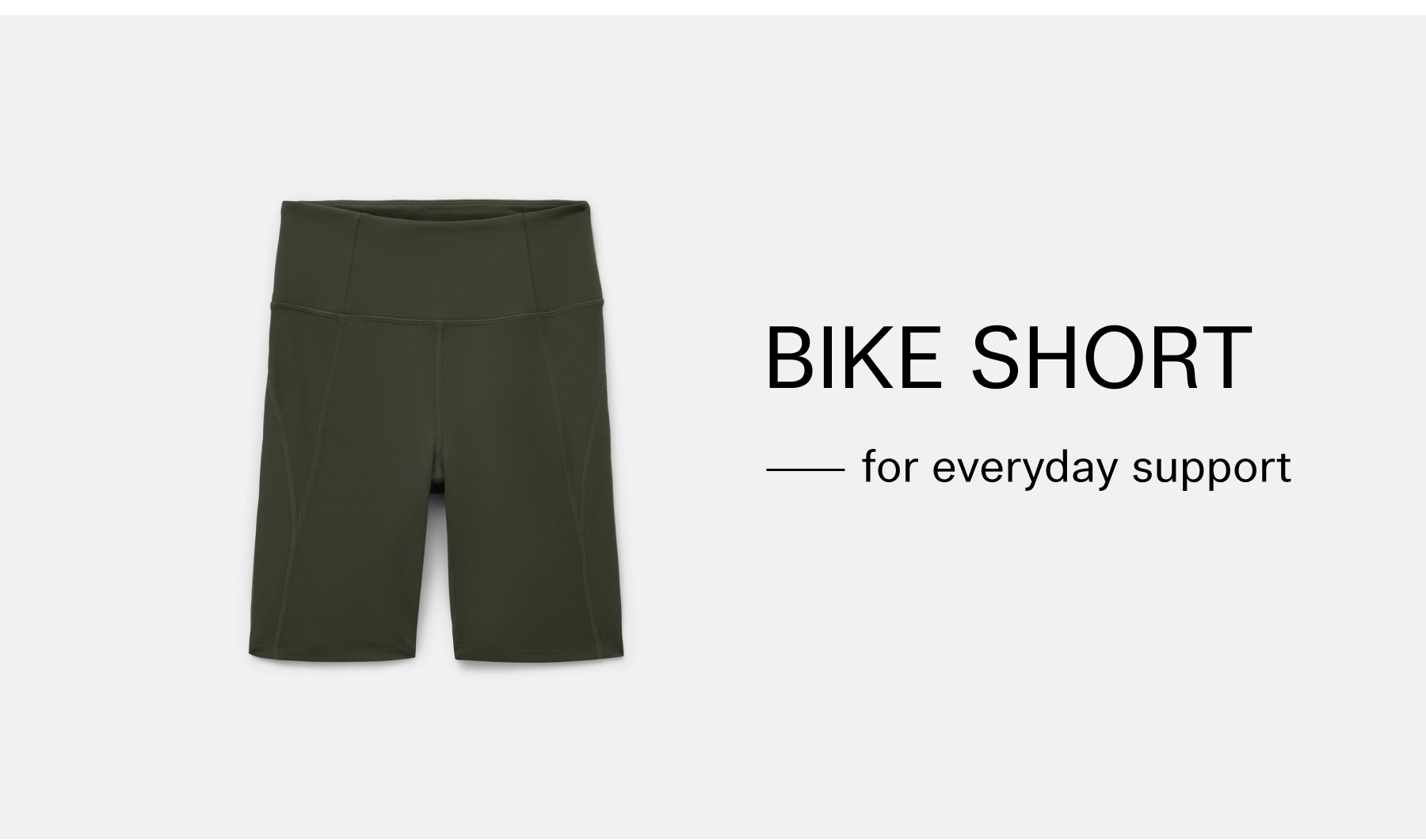 High-Rise Bike short