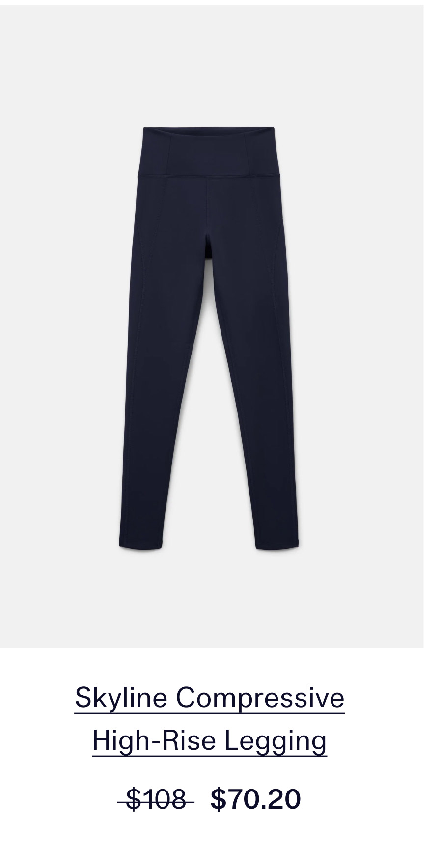 Skyline Compressive High-Rise Legging