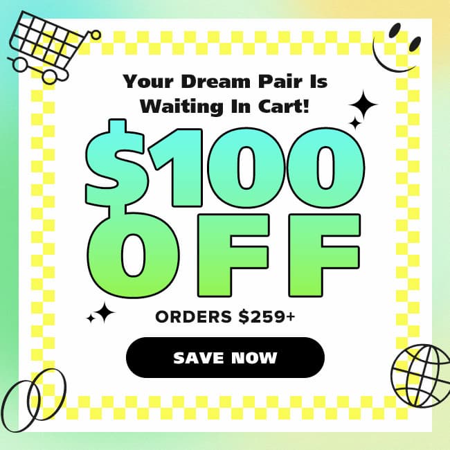 Your dream pair is waiting in cart