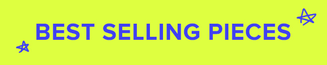 Best selling pieces