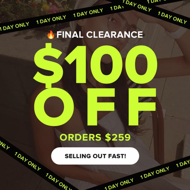 Final clearance