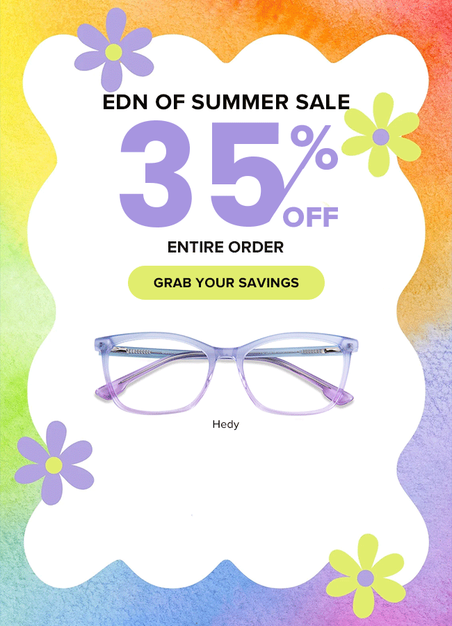 EDN OF SUMMER SALE