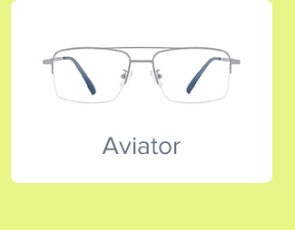 Aviator eyeglasses