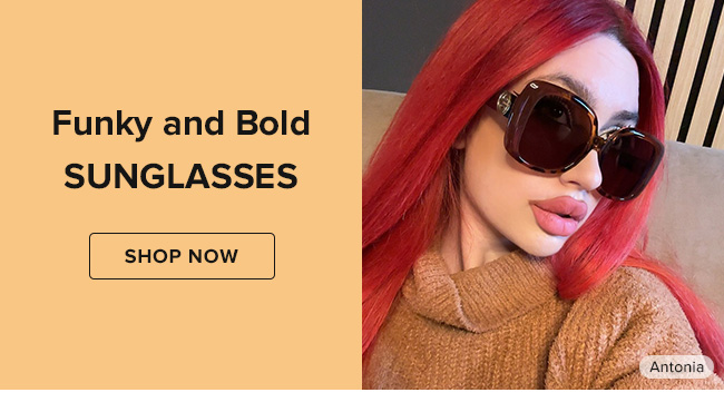 Funky and Bold Sunglasses