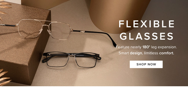 Flexible glasses