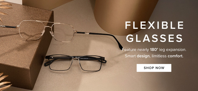 Flexible glasses