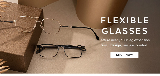 Flexible glasses