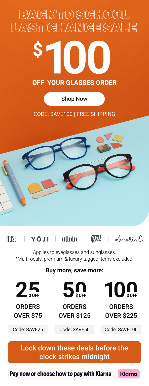 Up to $100 OFF