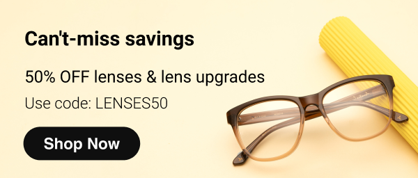 50% off lenses >