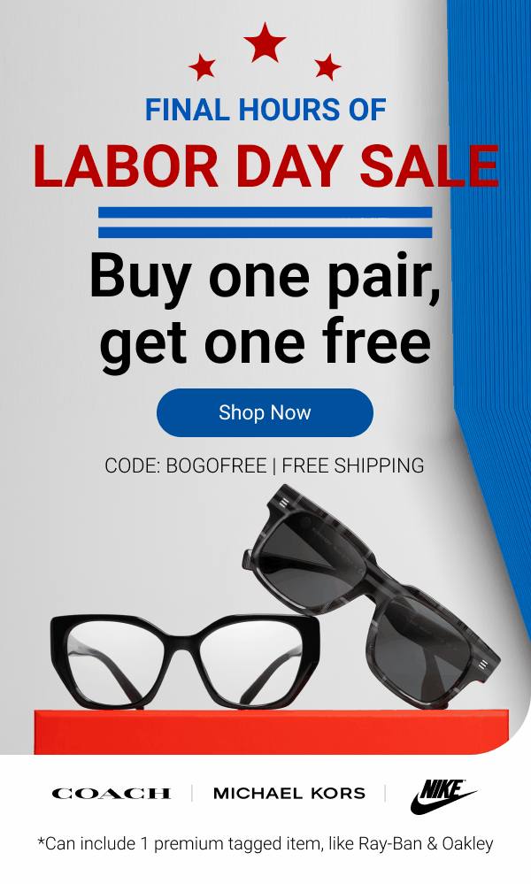 Buy one pair, get one FREE | Code: BOGOFREE