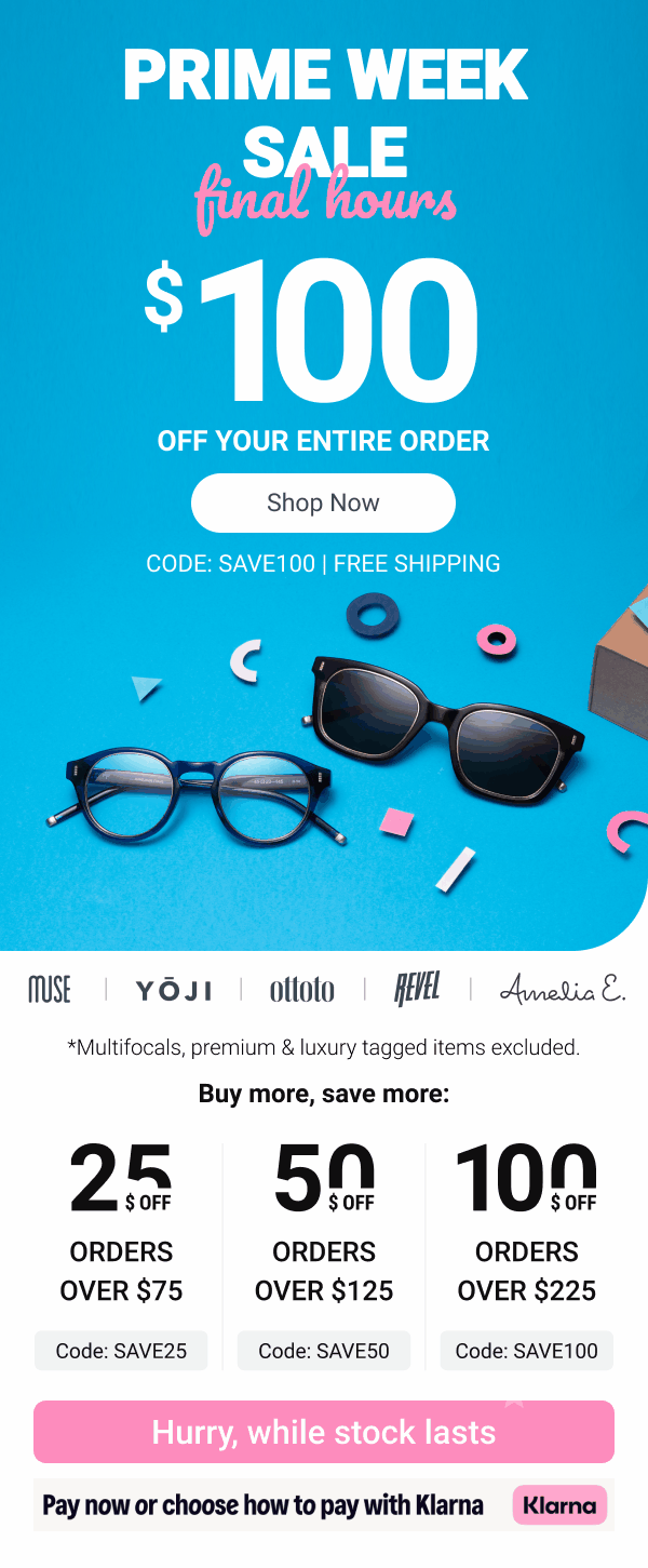 Up to $100 OFF