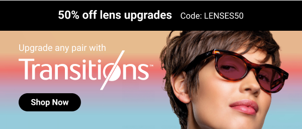 50% off lenses transitions>