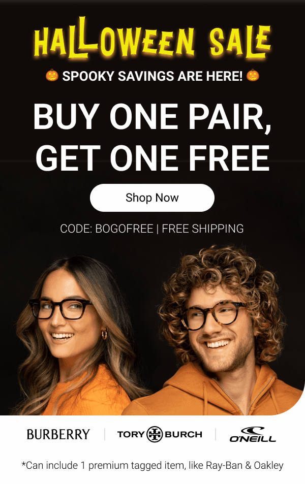 Buy one pair, get one FREE | Code: BOGOFREE