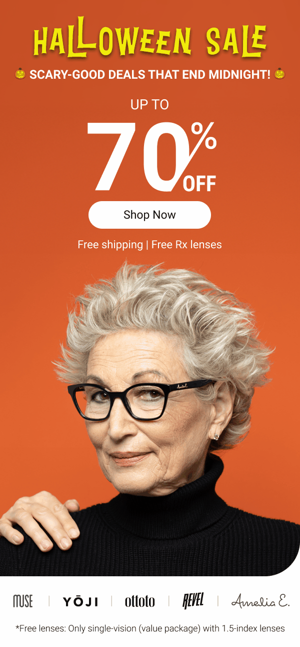 Up to 70% OFF glasses