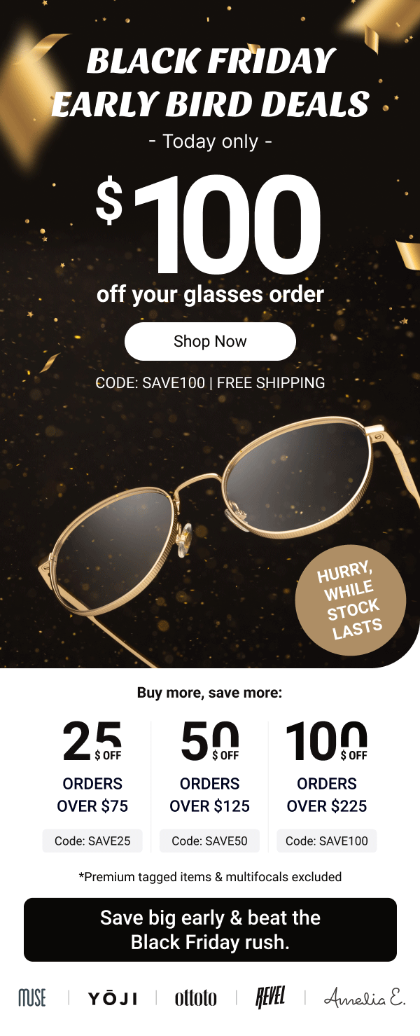 Up to $100 OFF