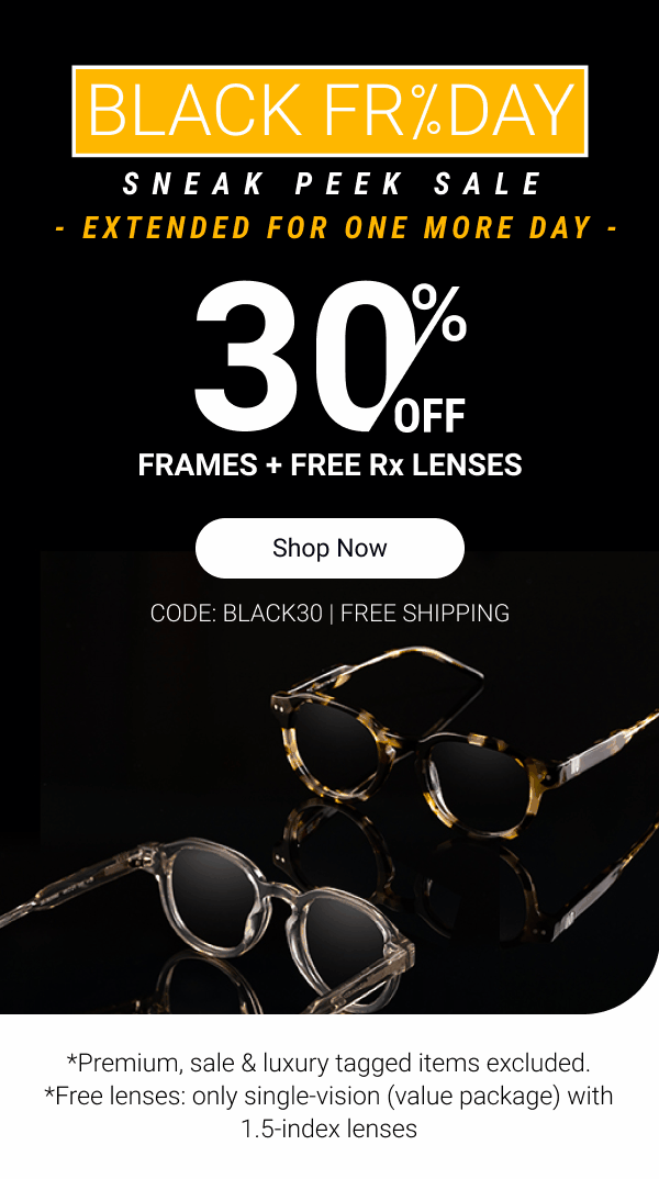  30% Off HB | Code: BLACK30