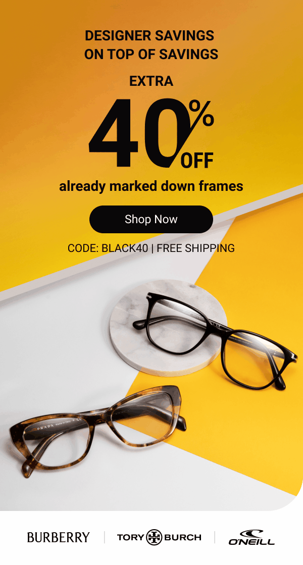 40% OFF designer markdowns | Code: BLACK40