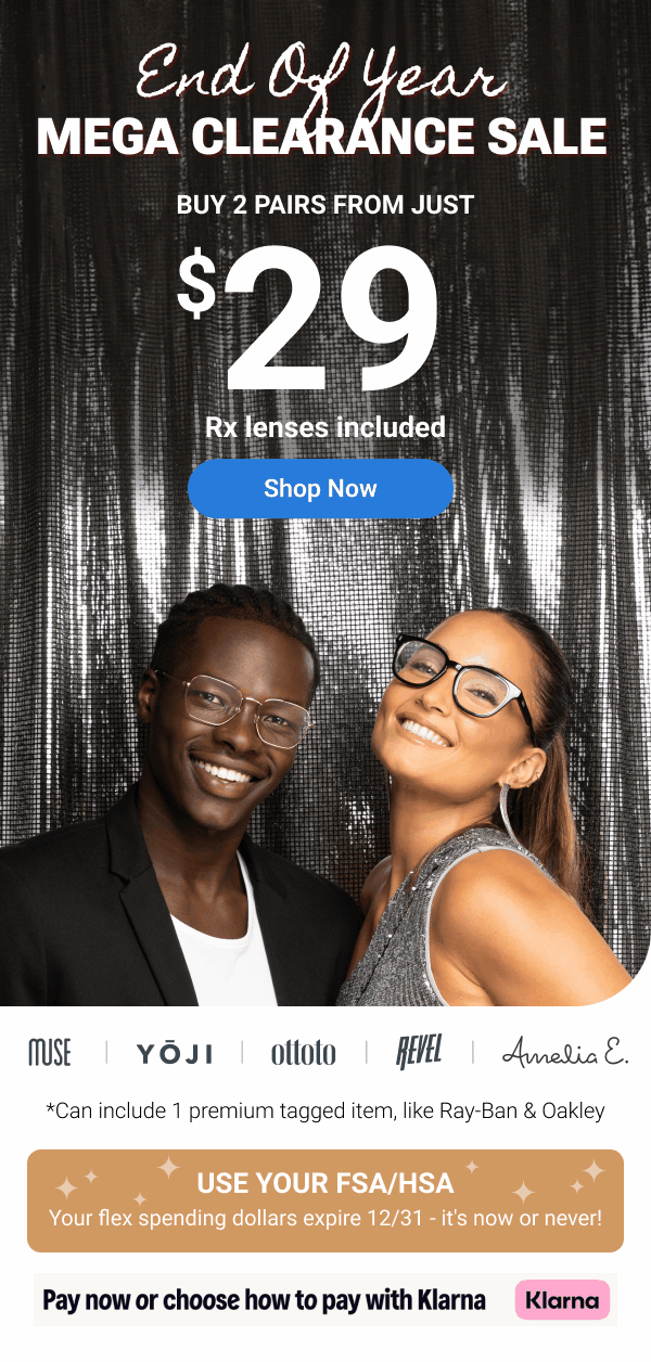 2 pairs starting from $29 | Code: BOGOFREE