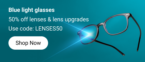 Blue light glasses 50 >