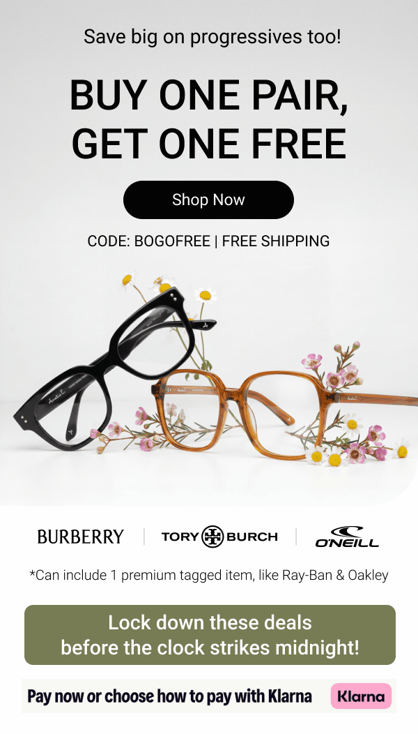  Buy one pair, get one FREE | Code: BOGOFREE