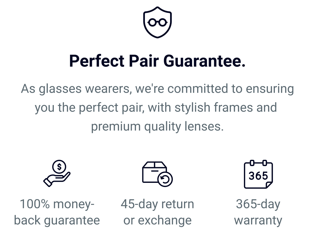 Perfect Pair Guarantee.