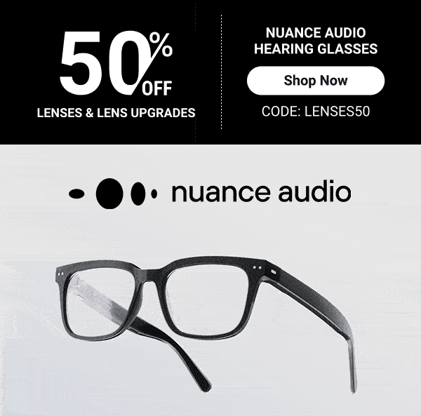 Nuance hearing glasses >