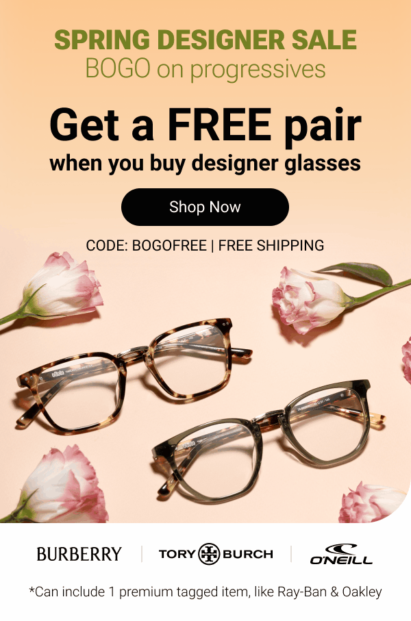 Buy one pair, get one FREE | Code: BOGOFREE