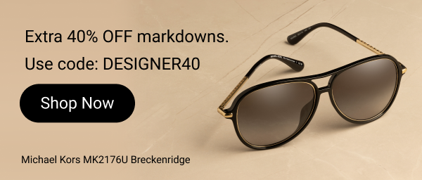 40% off designer frames >