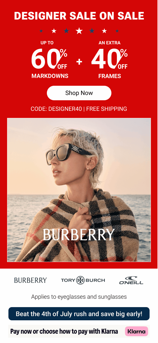40% OFF designer markdowns | Code: DESIGNER40