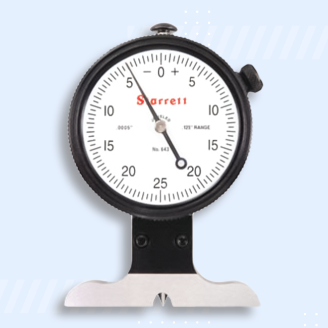 Starrett 643JZ Dial Depth Gauge