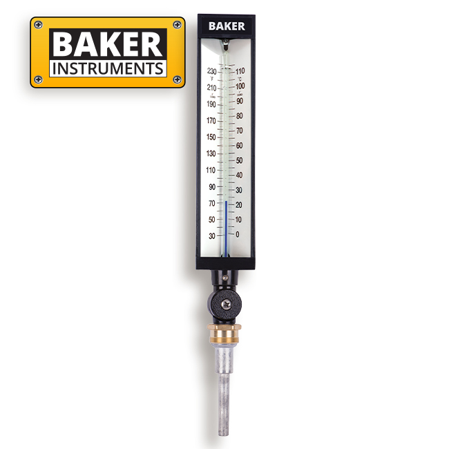 Baker 9VU35-245 Industrial Thermometer