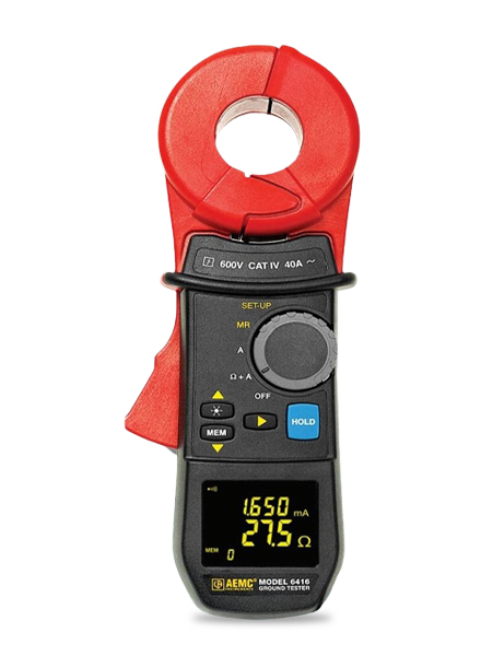 6416 Clamp-On Ground Resistance Tester