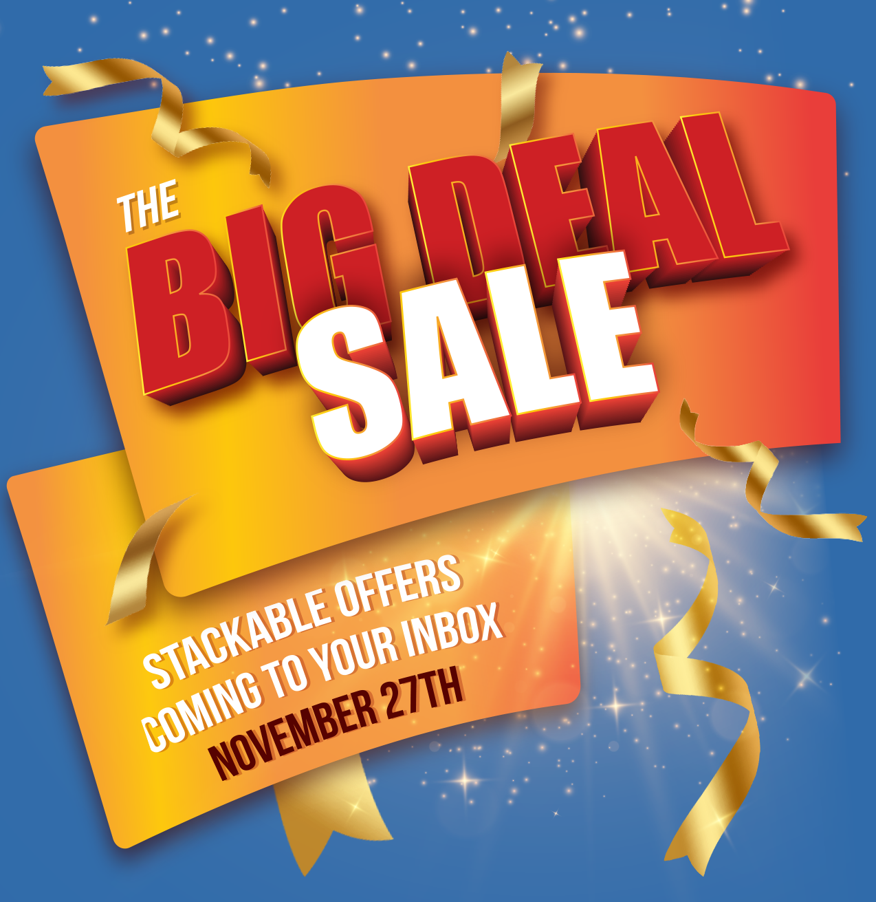 Hero about the Big Deal Sale