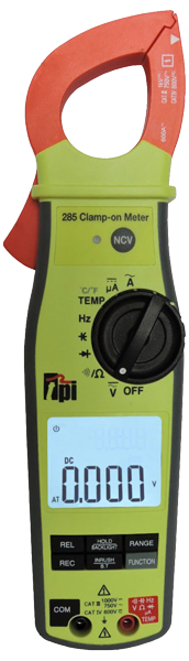 TPI 285 TRMS Digital Clamp Meter with Bluetooth