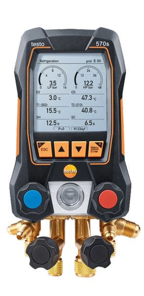 Testo 570s Series Smart Digital Manifolds