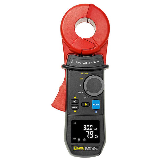 AEMC 6417 Clamp-On Ground Resistance Tester product image