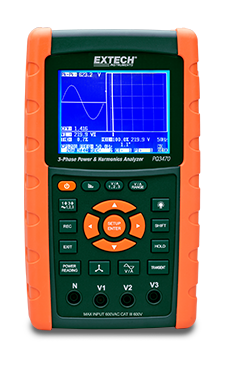 Extech PQ3450-2 3-Phase Power Analyzer/Data Logger Kit product image