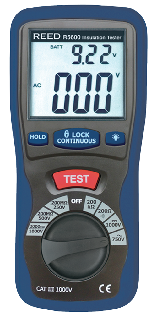 REED R5600 Insulation Tester product image