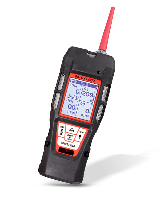 See RKI GX-6000 PID Multi-Gas Detector