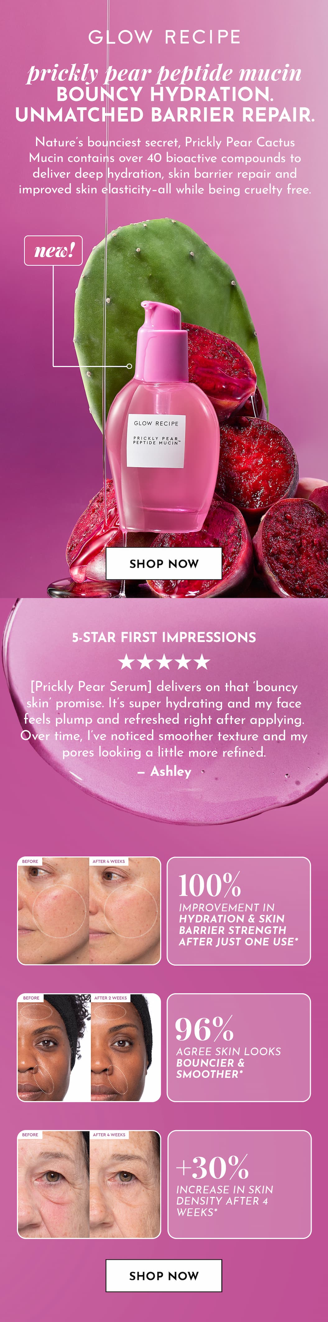 Prickly Pear Peptide Mucin