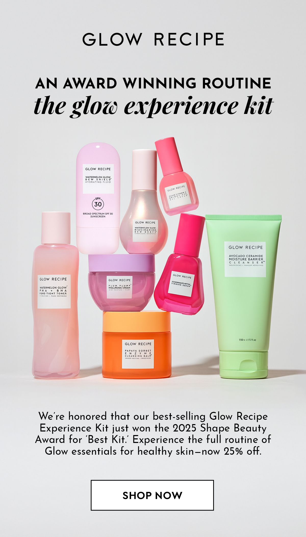 Shop the Glow Experience Kit
