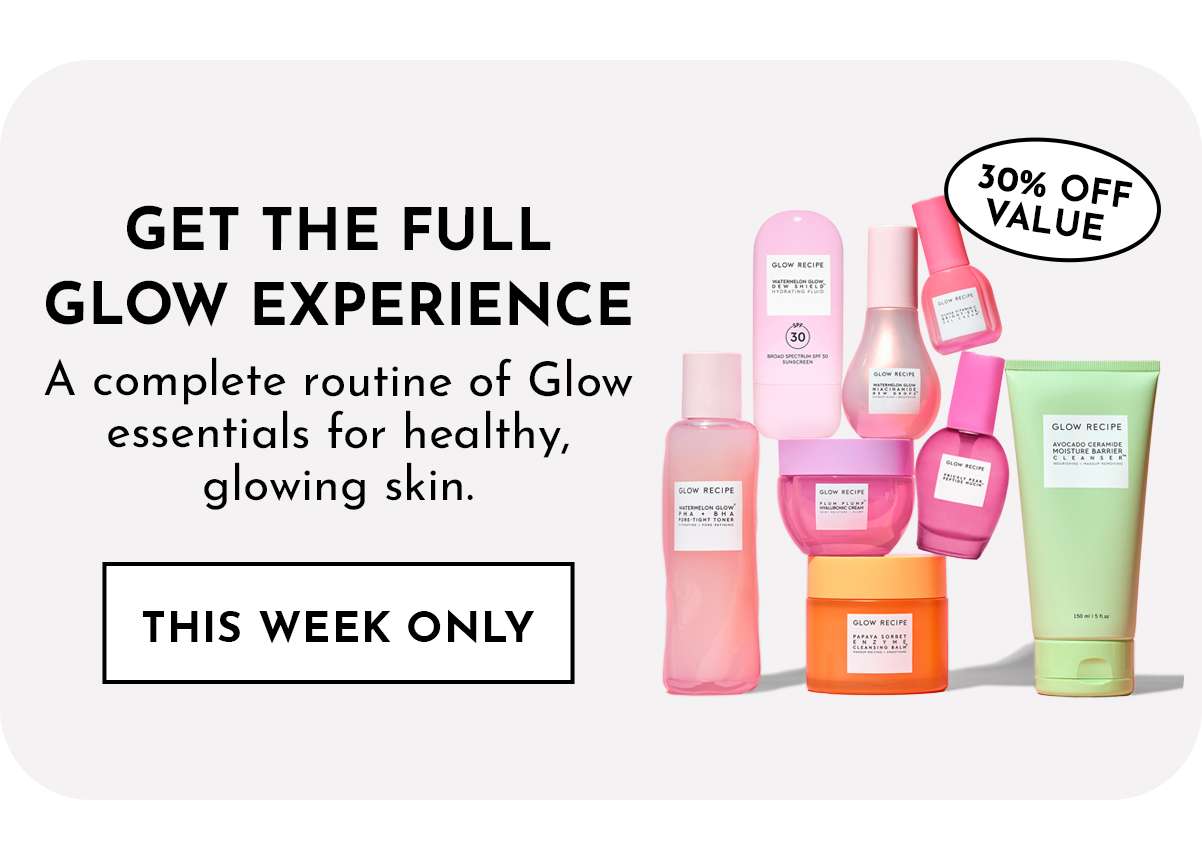30% off the Glow Recipe Experience Kit