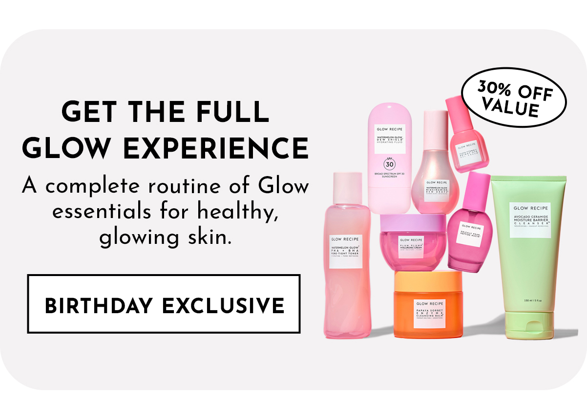 30% off the Glow Recipe Experience Kit