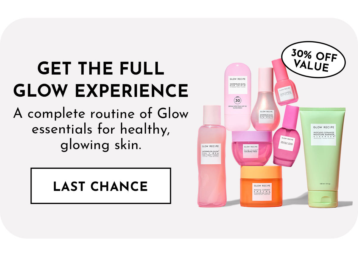 30% off the Glow Recipe Experience Kit