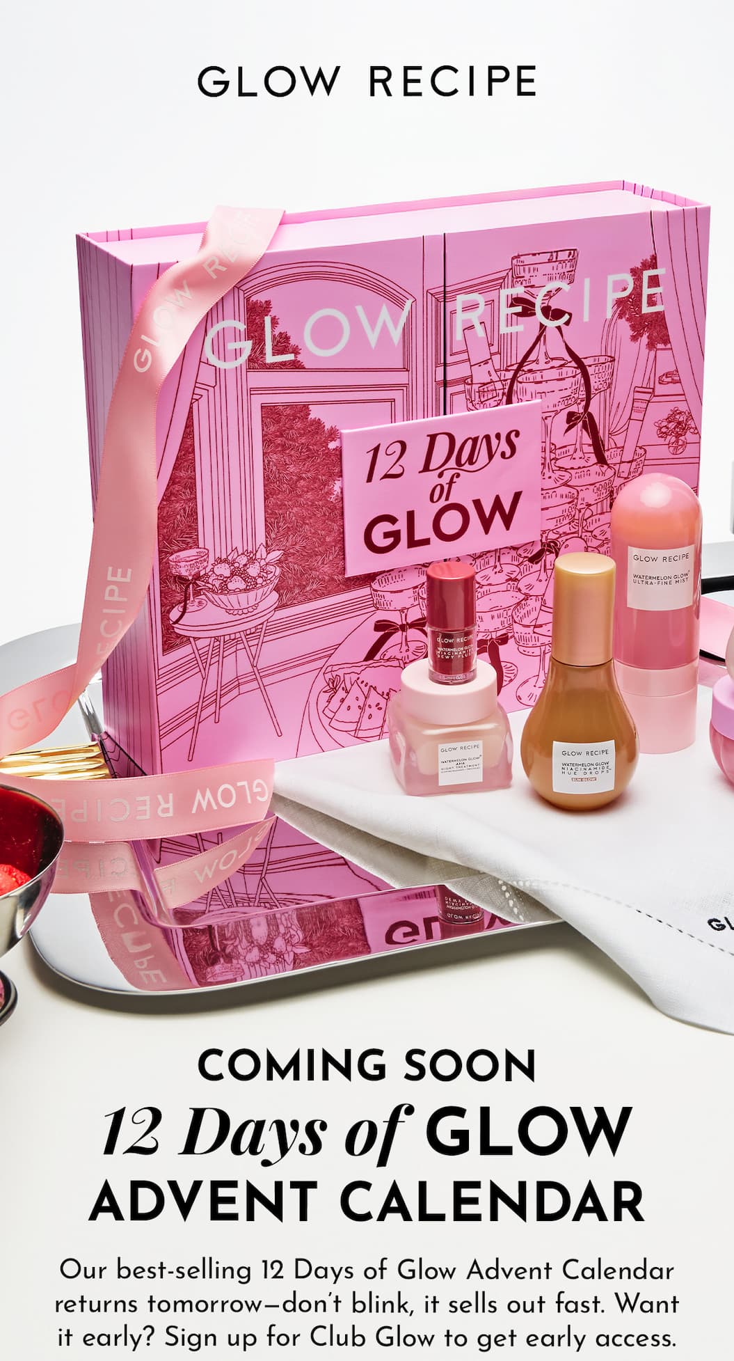 Christmas Advent Calendar Glow Recipe