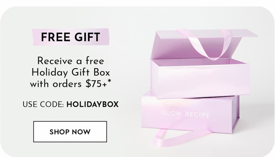 Free Holiday Gift Box with orders $75+