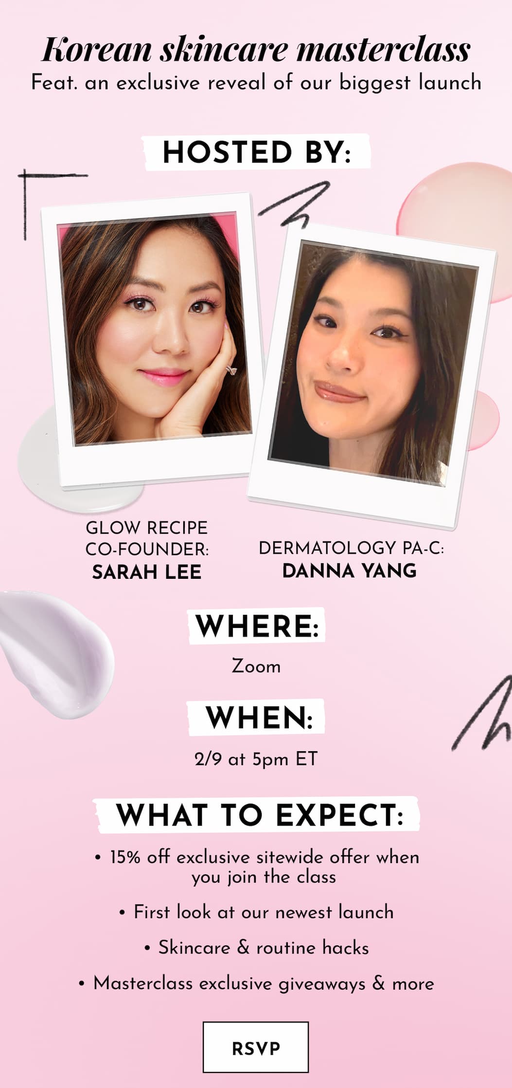 Korean Masterclass Invite info
